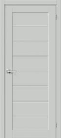 Межкомнатная Дверь ПЭТ Bravo Браво-20 Grey Silk 700x2000мм (Полотно+Коробка+5 Наличников) / Браво.
