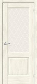 Межкомнатная Дверь с Экошпоном Bravo Неоклассик-33 Nordic Oak / White Сrystal 800x2000мм (Полотно 1шт) / Браво.