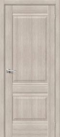 Межкомнатная Дверь с Экошпоном Bravo Прима-2 Cappuccino Melinga 600x2000мм (Полотно 1шт) / Браво.