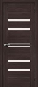 Межкомнатная Дверь с Экошпоном Bravo Браво-30 Wenge Melinga / Magic Fog 900x2000мм (Полотно+Коробка+5 Наличников) / Браво.