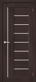 Межкомнатная Дверь с Экошпоном Bravo Браво-29 Wenge Melinga / Magic Fog 600x2000мм (Полотно+Коробка+5 Наличников) / Браво.