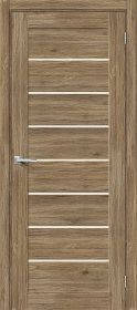 Межкомнатная Дверь с Экошпоном Bravo Браво-22 Original Oak / Magic Fog 800x2000мм (Полотно 1шт) / Браво.