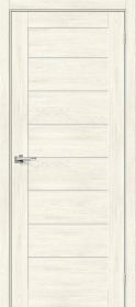 Межкомнатная Дверь с Экошпоном Bravo Браво-22 Nordic Oak / Magic Fog 800x2000мм (Полотно 1шт) / Браво.