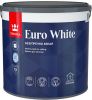 Краска для Потолков Tikkurila Euro White 2.7л Белая, Глубокоматовая / Тиккурила Евро Уайт.