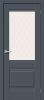 Межкомнатная Дверь Эмалит Bravo Прима-3 Stormy Matt / White Сrystal  / Браво.