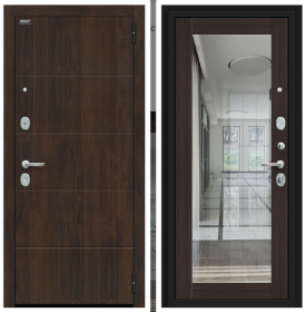 Входная Дверь Bravo Флэт Kale Almon/Wenge Veralinga 860x2050мм Правое Открывание / Браво.