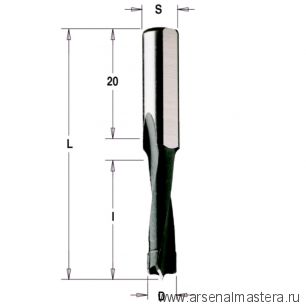 Фреза HW для дюбельного фрезера MAFELL 10 x 30 x 58 Z2 S8 RH CMT 312.100.11