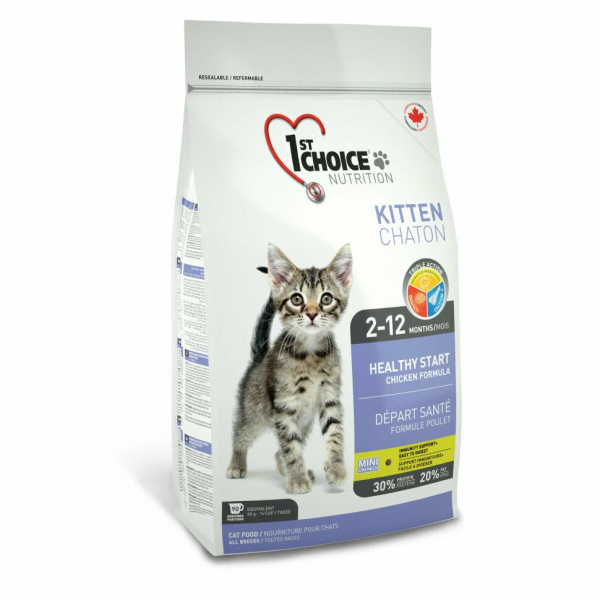 Сухой корм для котят 1st Choice Kitten Healthy Start с цыпленком