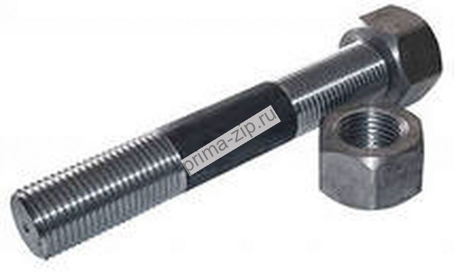 Шпилька М22*180 по ГОСТ 9066-75 (1 шпилька + 2 гайки)