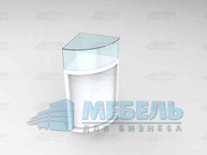 Витрина угловая