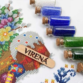 Virena Пасхальный Рушник РКМ_055 схема для вышивки бисером купить в магазине Золотая Игла