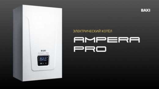 Котёл электрический настенный, Baxi, Ampera Pro 30, мощность 30 кВт