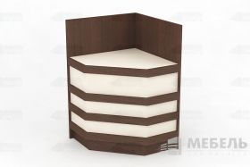 Тумба угловая для чайного магазина