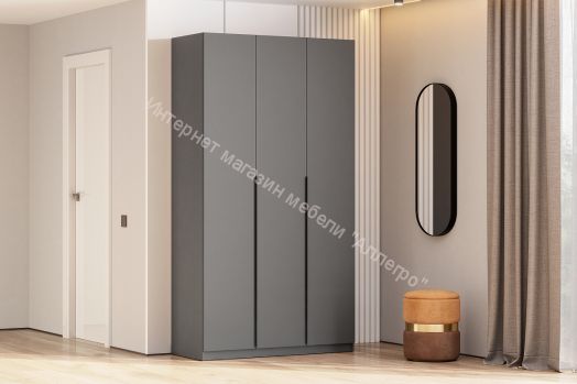 Шкаф ШК 5 (1200) Графит Серый