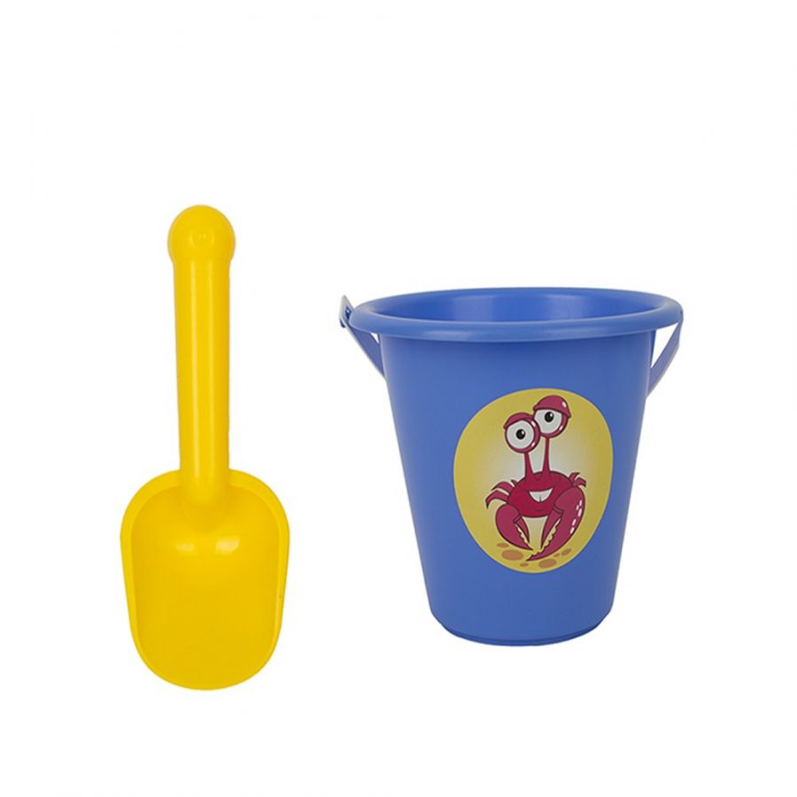 Песочный набор мультяшка «Копай-ка!» (совок, ведро мини)