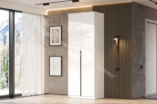 Шкаф ШК 5 (800) Белый текстурный