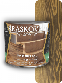 Масло Быстросохнущее Kraskovar Parquet Oil Орех 2,2л для Пола и Паркета / Красковар