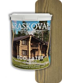 Пропитка для Дерева Kraskovar Eco Lazur Дуб 0,9л / Красковар