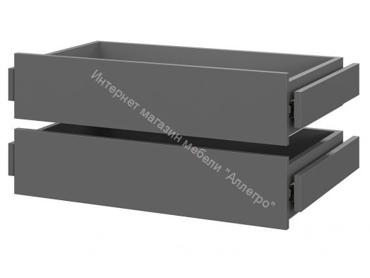 Шкаф ШК 5 (1600) Графит Серый