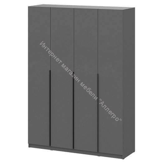 Шкаф ШК 5 (1600) Графит Серый