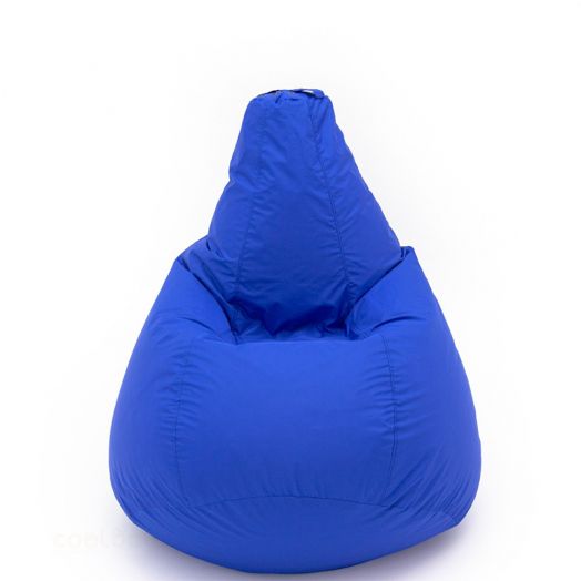 Кресло груша ХАЙП из влагостойкой ткани (Синий)