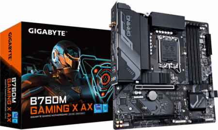 Материнская плата 1700 Gigabyte B760M Gaming X AX DDR5