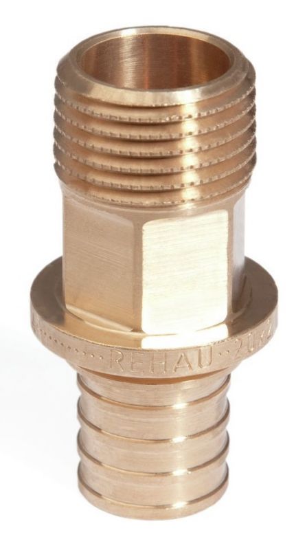 Rehau RX+ 32-R 1 1/4" переходник с НР наружной резьбой (14563221001)