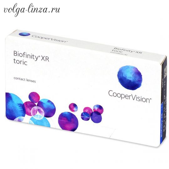 Biofinity  XR toric, 3 линзы