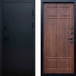 Входная дверь Termo-door Твист BLACK Орех премиум