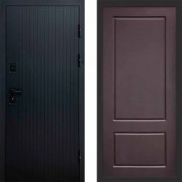 Входная дверь Termo-door Твист BLACK Марсель Шоколад