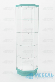 Витрина шестигранная