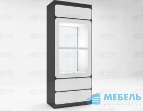 Витрина с поворотными поками