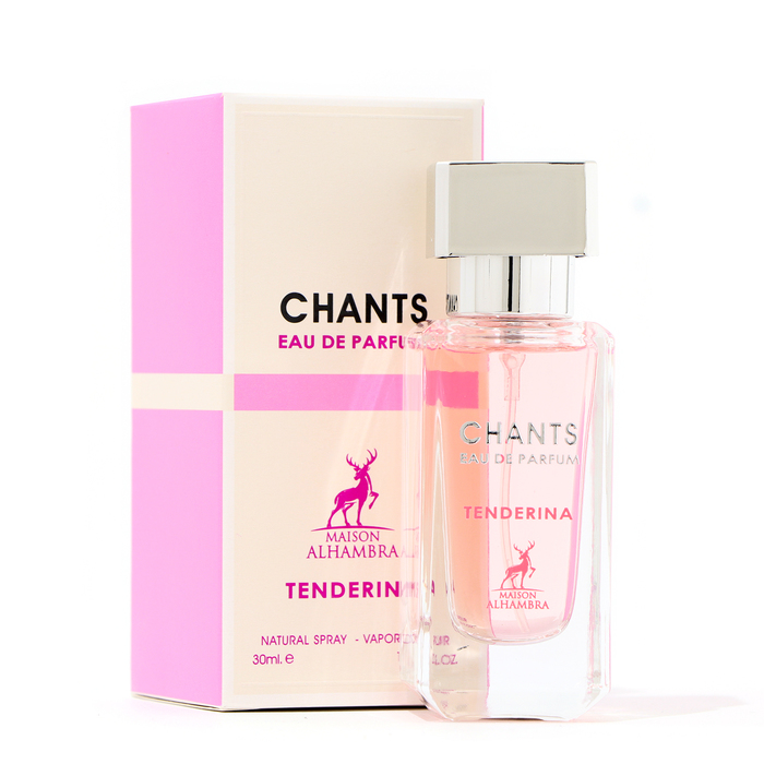 Парфюмерная вода женская Chants Tenderina (по мотивам Chanel chance eau Tendre clone), 30 мл