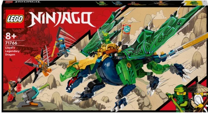 Конструктор LEGO Ninjago 71766 Легендарный дракон Ллойда, 747 дет.