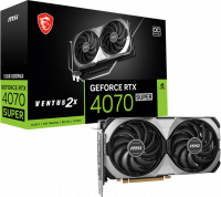 Видеокарта GeForce RTX 4070 Super 12Gb MSI Ventus 2X OC