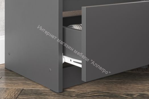 Спальня Денвер Графит серый