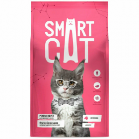 Сухой корм для котят Smart Cat с ягненком