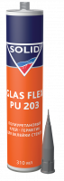 SOLID GLAS FLEX PU 203 однокомпонентный полиуретановый клей для вклейки стёкол 310ml 3-ч.