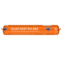 SOLID GLAS FAST PU 202 однокомпонентный полиуретановый клей для вклейки стёкол 600ml