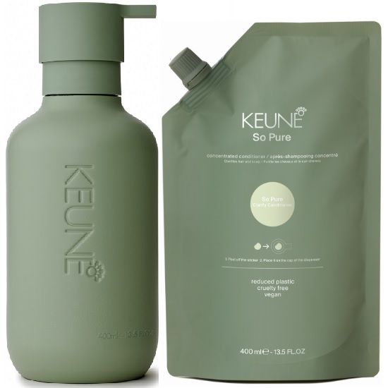 Keune So Pure Набор очищающий кондиционер 400 мл