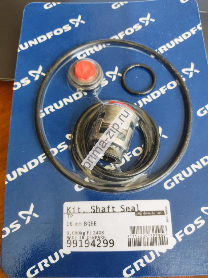 99194299 Kit, Shaft seal TP(D) 16 mm BQBE уплотнение. Grundfos
