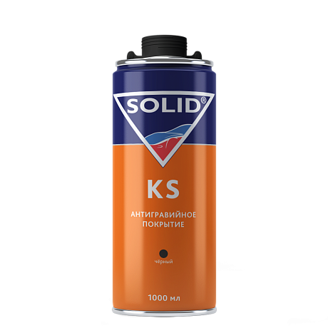 SOLID KS (1кг) - антигравийное средство под пистолет, цвет: черный