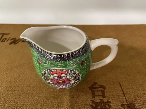 Чахай Гун Дао Бей "Зеленый пион"фарфор 180 мл