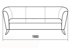 Диваны серии "Карр" 3х местный