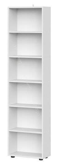 Стеллаж с полками Токио Белый текстурный