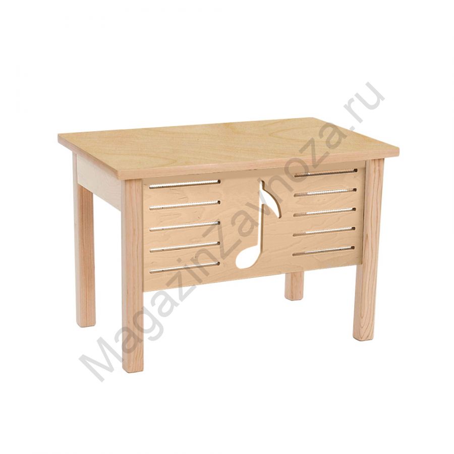 СТОЛ 64 ДЛЯ МУЗЫКАЛЬНОГО ЗАЛА (ОДНОМЕСТНЫЙ)