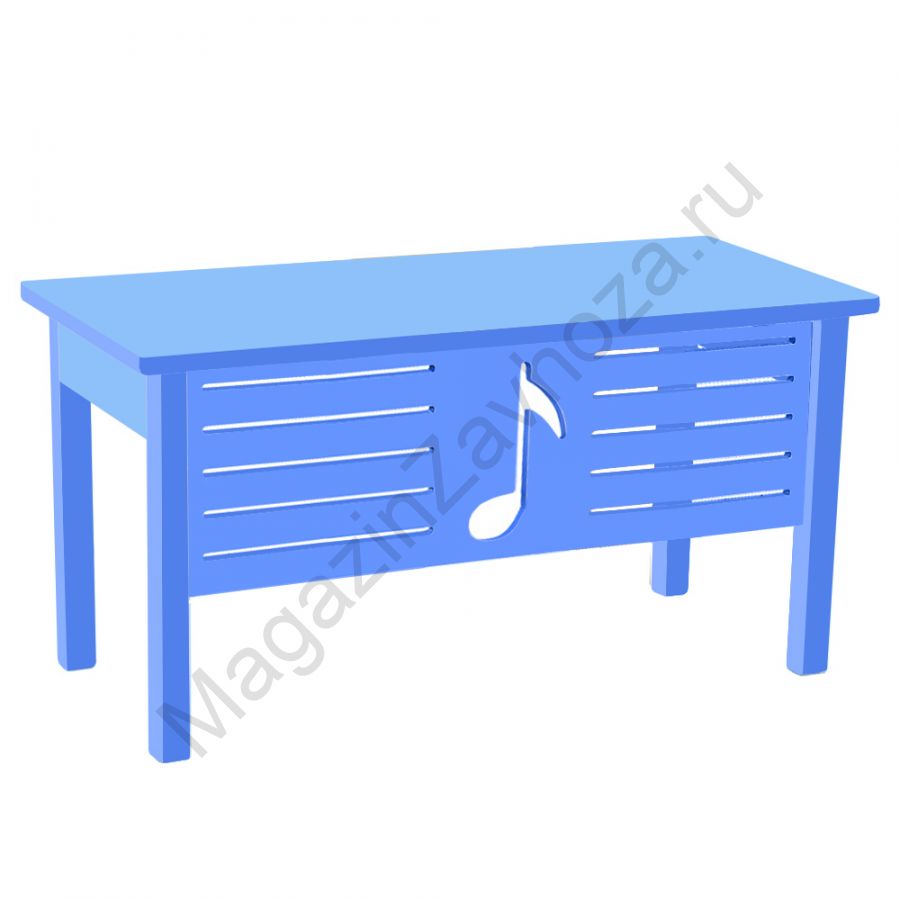 СТОЛ 65 ДЛЯ МУЗЫКАЛЬНОГО ЗАЛА (ДВУХМЕСТНЫЙ)