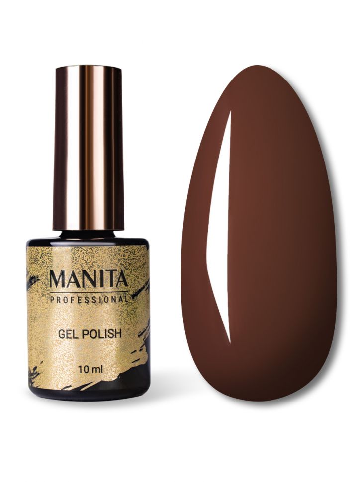 Гель лак MANITA PROFESSIONAL CLASSIC №039 "DARK CHOCOLATE" (10 мл)