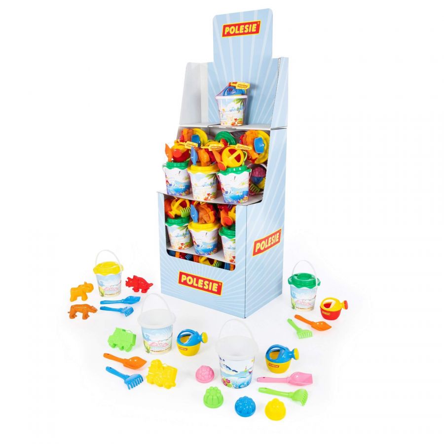 Набор песочный (дисплей №31) Polesie (в дисплее 30 шт)