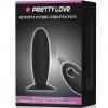 Анальная пробка с беспроводным пультом управления Baile Pretty Love Remore Control Vibrating Plug